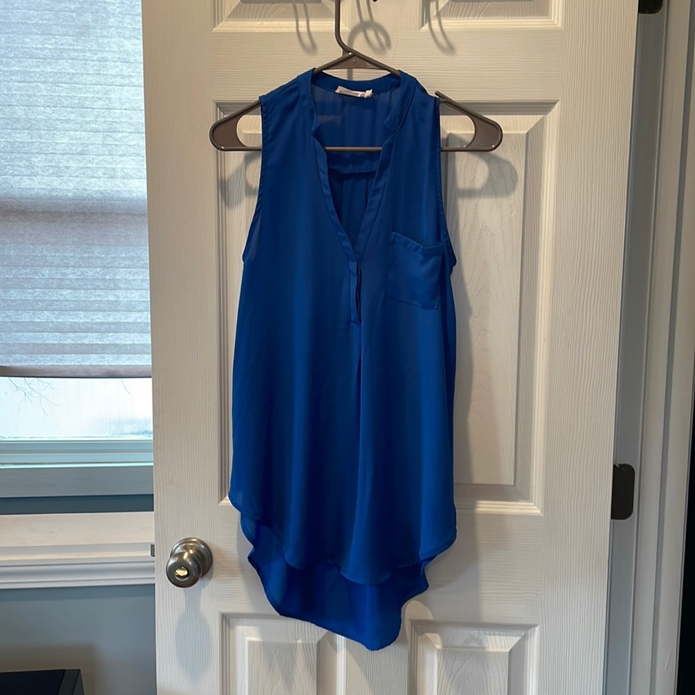 Royal blue tunic from Lush, size S